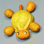 Осенняя поделка - черепаха