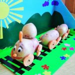 Осенняя поделка из картошки