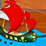 Поделка своими руками - кораблик