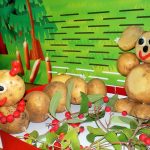 Поделки из картошки - герои мультфильмов