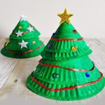 Ёлочка из тарелок своими руками