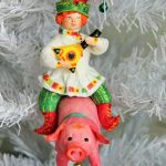 Ёлочные игрушки из ваты своими руками