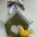 Скворечник из ткани