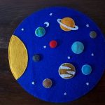 Космос из фетра
