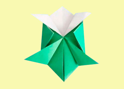 оригами черепаха