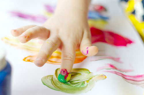пальчиковое рисование для детей