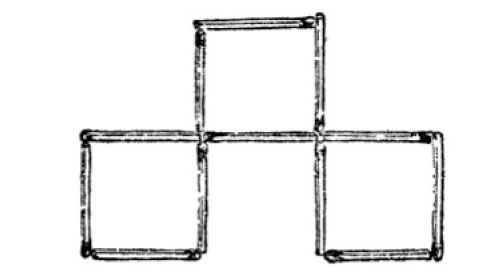 головоломки из спичек для детей