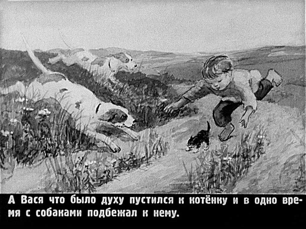 В каких произведениях герой котенок. Диафильм котенок толстой. Толстой л. "котенок". Произведение Толстого котенок. Лев Николаевич толстой котенок.